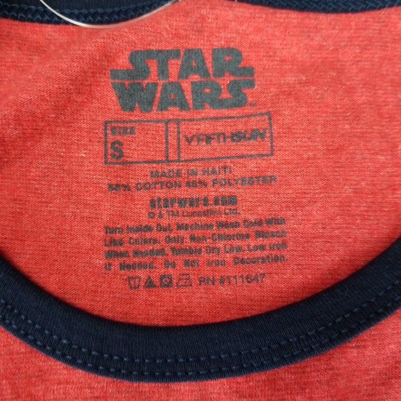 Darth Vader Tie Fighter Star Wars Tank Top License - Picture 6 of 8